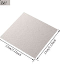 Mica Plates Sheets For Microwave Waveguide Four Pack Heat Insulation Boards Cut To Size Five Point One By Five Point One Inch