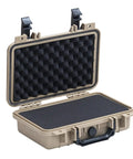 Open Rugged Portable All Weather Waterproof Hard Case With Customizable Foam For Drones Cameras And Gear The Dry Case You Can Trust IP67 Rated Protection For Travel Storage And Outdoor Adventures showing foam interior.