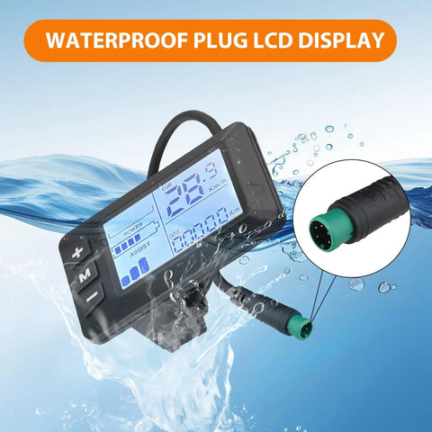 5 Pin E Bike Display with G51 LCD ✓