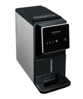 Touchscreen Nugget Ice Maker For Countertop With 33 Lbs Daily Capacity, Easy Tap Control, sleek slate finish angle view