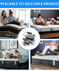 Adjustable Bed Base Must Have Power Supply Kit Replacement For Ergo Extend Sealy Ease And Serta New Generation Bed Bases With 3 Piece Switching Unit DC 29V 2A Adapter Cord Charger Includes AC Cable in various bedroom settings