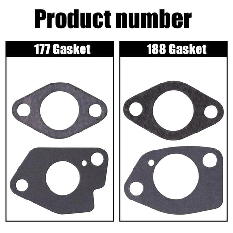 Air Filter Adapter Jet Kit For Predator 301cc 420cc And GX340 GX390 389cc OHV Engines Stage 1 Upgrade gaskets 177 and 188