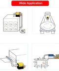 Image depicting various applications of the Heavy Duty Industrial Heat Blower Built Tough To Crush Daily Drying Jobs featuring different setups.