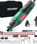 Heavy Duty 8000 To 35000 Rpm Rotary Tool Kit, 179 pcs gear, flex shaft, versatile for wood carving, cutting and polishing.