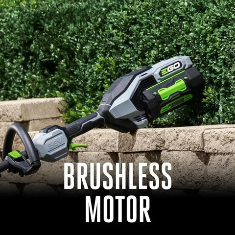 Close-up of Multi Head System Power Head With 8 Inch Lawn Edger Attachment and 12 Attachments for versatile yard work.