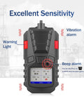 Pro Grade All In One 4 Gas Monitor With Pump Portable Gas Detector For CO O2 H2S And LEL Combustibles with LCD on display