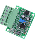 From 0 To 10 KHz To 0-10 V PWM Digital To Analog Converter Module For PLCs, Industrial Automation Converts Pulse Frequency To Analog Voltage 5V 12V 24V Input No Resistor Needed Easy Wiring With Optic Isolation.