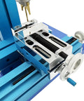 Slick Mini Milling Machine With 20000 RPM Motor, Heavy Duty 3 Axis Benchtop Drill Press For Metal And Wood Projects, 60 Watt Precision Tool close-up of precision slide mechanism