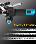Electric Twist Throttle With Key 12V To 96V Universal Five Wire Controller With Volt Meter Display For Electric Bikes Scooters Go Karts And More And Compatible Across 12V 24V 36V 48V 60V 72V And 96V Systems handlebar grip with volt meter and key switch