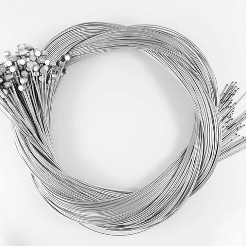 10 Piece Bike Brake Cable And Shifter Cable Set For Mountain And Road Bikes Compatible With Shimano And SRAM coiled cables