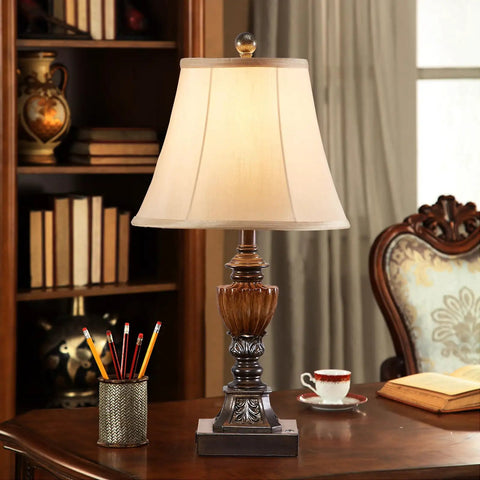 Touch Control Traditional Table Lamps Set Of Two Three Way Dimmable Farmhouse Bedside Lamps With Two USB Charging Ports Vintage Rustic Living Room Bedroom Office Study