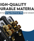 2 Pole Definite Purpose Contactor With 120V Coil 30 Amp UL Recognized A2L Refrigerants Rated Line Lugs And Load Screws DW302B-11