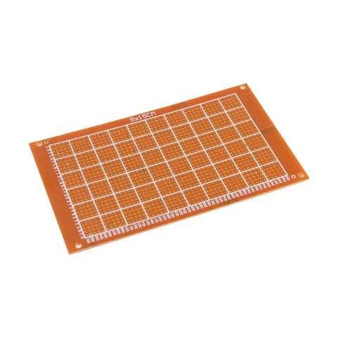 Single board from 10 Pack Universal PCB Perfboard Prototyping Breadboard Kit 6 By 3.5 Inch With 1440 Holes Full Flat Board Labeled A Z And 01 50