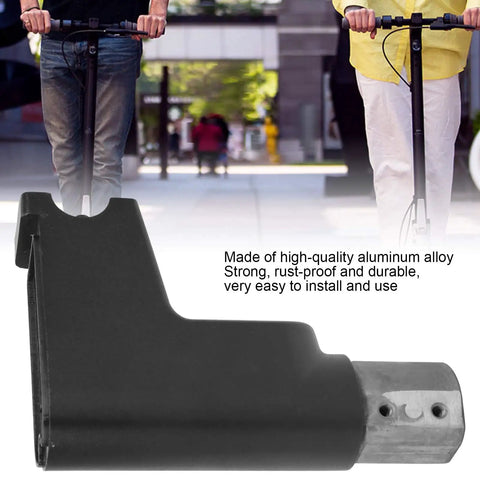 Electric Scooter Stem Connector Bracket Aluminum Alloy Replacement Part For Front Fork Handlebar Lightweight Rustproof Design