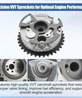 Close-up of VVT camshaft sprocket in Drop In Timing Chain Kit With VVT Cam Phaser Sprockets And Guides For 4L V6 1GR FE Toyota