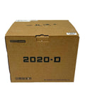 Brown cardboard box labeled 2020-D for Pro Grade 700W Hot Air Rework Station With LCD Temperature Control And Adjustable 212 To 932 F Range 120 Level Airflow Includes Straight And Cyclone Nozzles For Precise PCB SMD BGA Repair