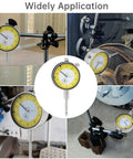 0 To 1 Inch Dial Gauge Indicator With Imperial Scale, Pro Grade High Precision Dial Indicator For Machining And Maintenance applications