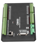 4 Axes CNC Controller Board High Performance Aluminum Motion Card with connectors and ports, top view
