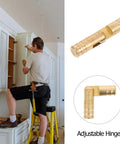 Copper Barrel Hidden Hinges For Jewelry Boxes 20 Pack Easy To Install Smooth Closing Action Concealed Barrels for DIY projects