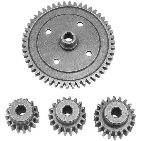 Steel 50T Spur Gear Kit With 16T 18T 20T Pinions For Arrma 1 By 8 6S Typhon Kraton Outcast Notorious And 1 By 7 6S Fireteam Mojave RC Upgrade Part