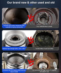Comparison of new vs old wheel hub with emphasis on material quality, strength, and fitting for Hyundai models.