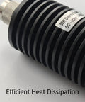 Pro Grade 50 Watt 50 Ohm UHF PL259 Dummy Load For Ham Radio And Antenna Testing with metal fins for heat dissipation