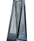 Portable Folding Loading Ramp For Trucks And Trailers Heavy Duty Aluminum And Steel Utility Ramp with Non Slip Surface, 2.1m, 200kg capacity.