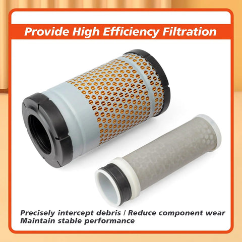 Maintenance Filter Kit For RTV X900 HST Utility Tractors And Kubota Select Models DIY Friendly Outer And Inner Parts Hydraulic