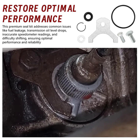 Speedometer Gear Housing Seal Kit For 700R4 And 4L60 Transmission Restore Odometer Accuracy Stop Leaks And Keep Your Odometer Honest
