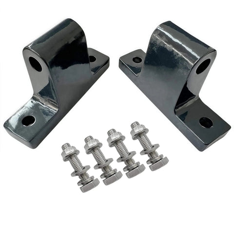 Door Hinge Kit 2 Pieces Compatible With Skid Steer Loaders S510 S530 S550 S570 S590 with bolts and screws visible