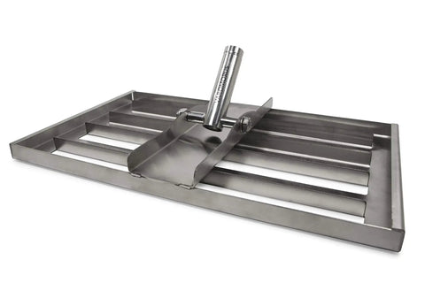 Stainless Steel Lawn Leveling Tool With Handle For Grass And Golf Field 18 Inch Rake To Kill Bumps And Create A Smooth Even Turf For A Pristine Yard Upgrade