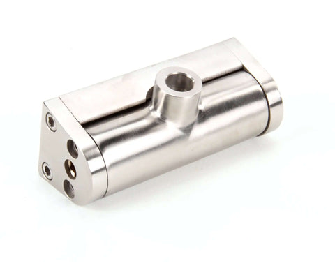 Chrome Lift Off Hinge Assembly For Commercial Kitchen And Food Service Equipment, durable chrome finish, heavy-duty swing hinge