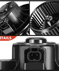 Close-up of HVAC A C Blower Motor With Fan Cage Replacement For Chevy GMC Cadillac Trucks, detailed inlet and fan cage design.