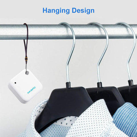 Wireless Temperature And Humidity Monitor With Bluetooth Sensor And App For Android And iOS Freezer Thermometer hanging design