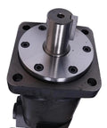 Close-up of New Hydraulic Motor For Eaton Char-Lynn 6000 Series 112-1068-006, showing metal shaft and mounting holes