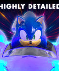 Sonic Glow Racer RC Car Ready To Run 1 24 Scale With Light Up Body And Turbo Boost LEDs and Sonic driver model in car