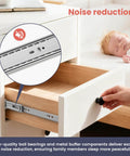 22 Inch Soft Close Drawer Slides Built To Last Heavy Duty Side Mount 100Lb Capacity Full Extension Ball Bearing Cabinet Glides installed