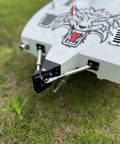 Fiber Glass Gas Powered Racing RC Boat Ready To Roll With Water Cooling System Radio System Servos CNC Metal Rudder detail