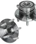 Front Wheel Bearing And Hub Kit For 2011 2020 Dodge Durango And 2011 2019 Jeep Grand Cherokee Includes Two Front Hub Assemblies And Twenty Four Chrome Lug Nuts Five Bolt Hubs Tone Ring ABS Compatible Easy Installation