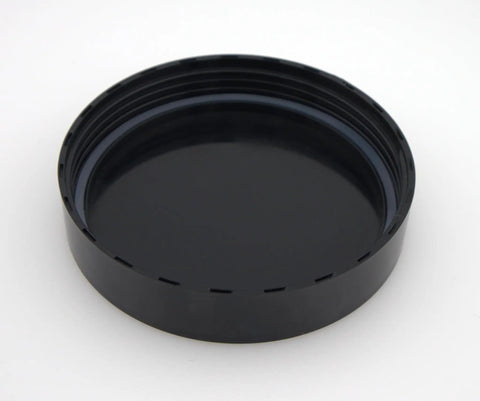 Replacement Short Cup With Stay Fresh Jar Lid For Magic Bullet Blenders black lid top view