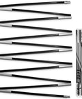 Fiberglass Tent Pole Replacement Kit 12 Ft Pre Assembled Black Outdoor Tent Pole for Hiking and Camping, No Fuss, Ready To Roll Repair Rod