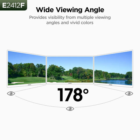 24 Inch Full HD Monitor With 100Hz VA Panel For Smooth, Crisp Visuals And Dope Color, 4000 To 1 Contrast, wide viewing angle