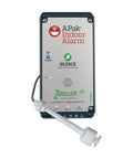Indoor High Water Alarm System With Reed Sensor, Loud 80 DB Buzzer And Bright Red Visual Alert, Sends Text Email Or Push Notifications Via Z Control App, Monitors Basements Sump Pits Pump Rooms And Holding Tanks, 115 Volt With Battery Backup. wall-mounted unit with reed sensor
