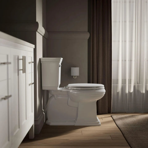 Ridgewood Elongated Soft Close Toilet Seat No Slam Lid With Quiet Close Durable Wood Construction Color Matched Hinges Easy Install
