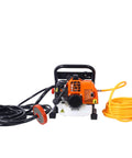 Portable Gas Powered Backpack Sprayer For Garden And Farm Use Two Stroke One Point Five Horsepower Engine with hoses and nozzle