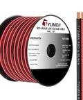 Coiled 12 Gauge Red Black Wire 50Ft 12/2 AWG DC Cable For LED Strip Lighting Flexible Copper Clad Aluminum Extension Cord