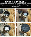 Installation process of 1 Inch Pressure Vacuum Breaker Vent Float Bonnet Kit for 800M4 Backflow Valve Replacement Retrofit.
