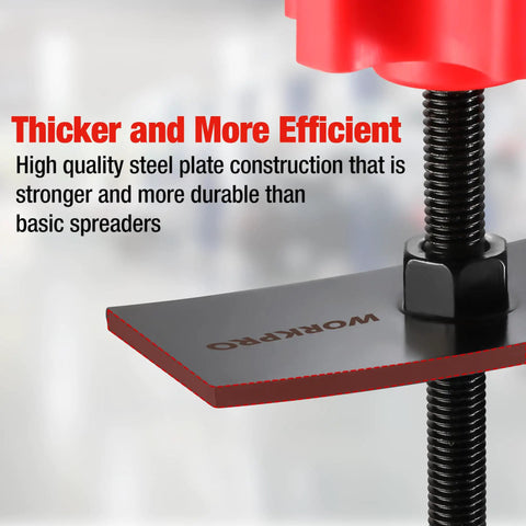 Close-up of Brake Pad Spreader And Caliper Tool for Cars and Light Trucks with 360 degree swivel joint and steel construction