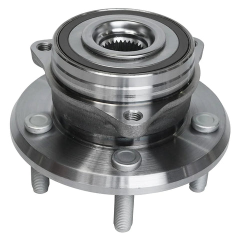 Front Wheel Bearing Hubs Kit For Dodge Durango 2011 2012 2013 2014 2015 2016 2017 2018 2019 2020 And Jeep Grand Cherokee 2011 2012 2013 2014 2015 2016 2017 2018 2019 2020 2021 Includes Two Front Wheel Bearing Hubs Assemblies And Twelve Chrome Lug Nuts