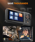 Heavy Duty Truck Diagnostic Scanner With DPF Regen And Forced Reset For Paccar And Detroit Engines full system display.